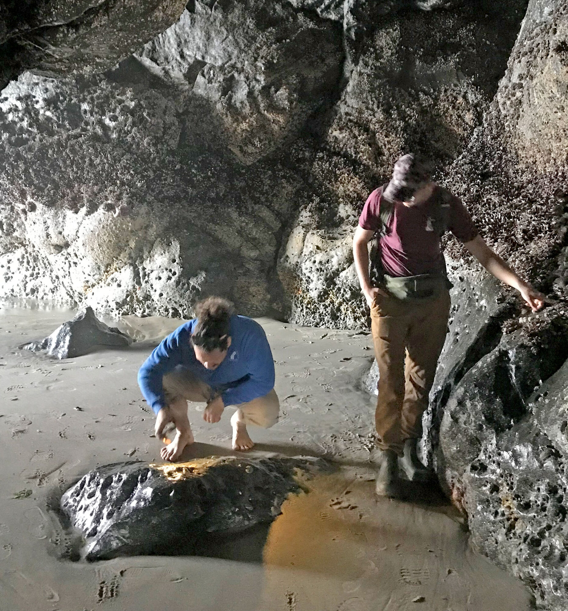 Tillamook Works beach cave Chris Ehly
